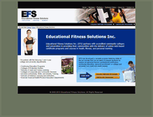 Tablet Screenshot of edfit.com